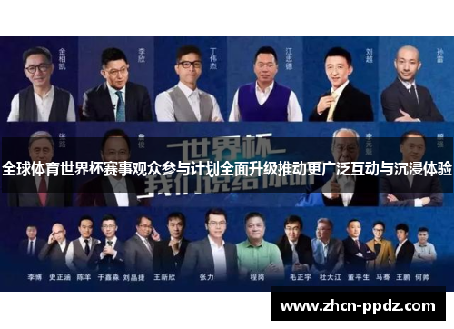 全球体育世界杯赛事观众参与计划全面升级推动更广泛互动与沉浸体验